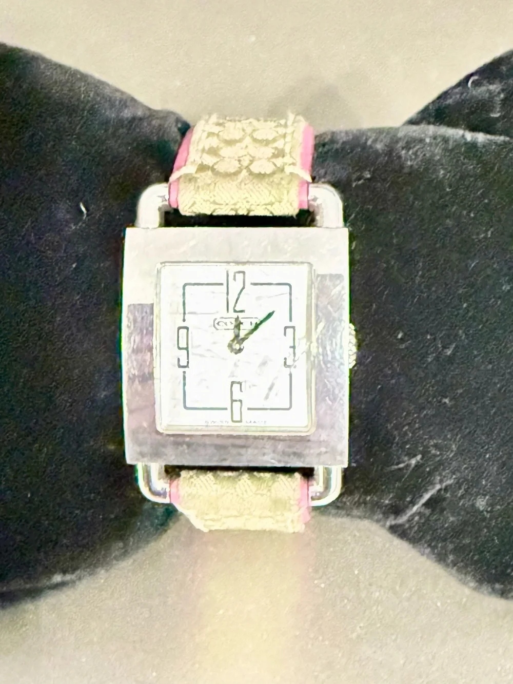 Coach Square Dial Watch (Needs New Battery)
